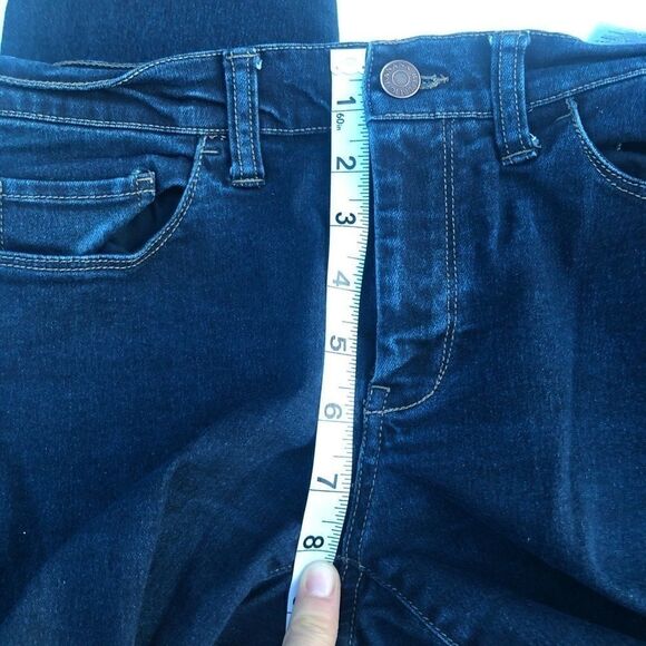 Banana republic dark wash Rinse mid rise skinny jeans -6R - Picture 12 of 12